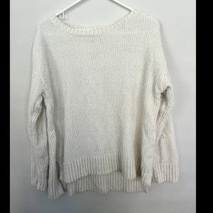 Jones Off-White Long Sleeved Sweater - Large